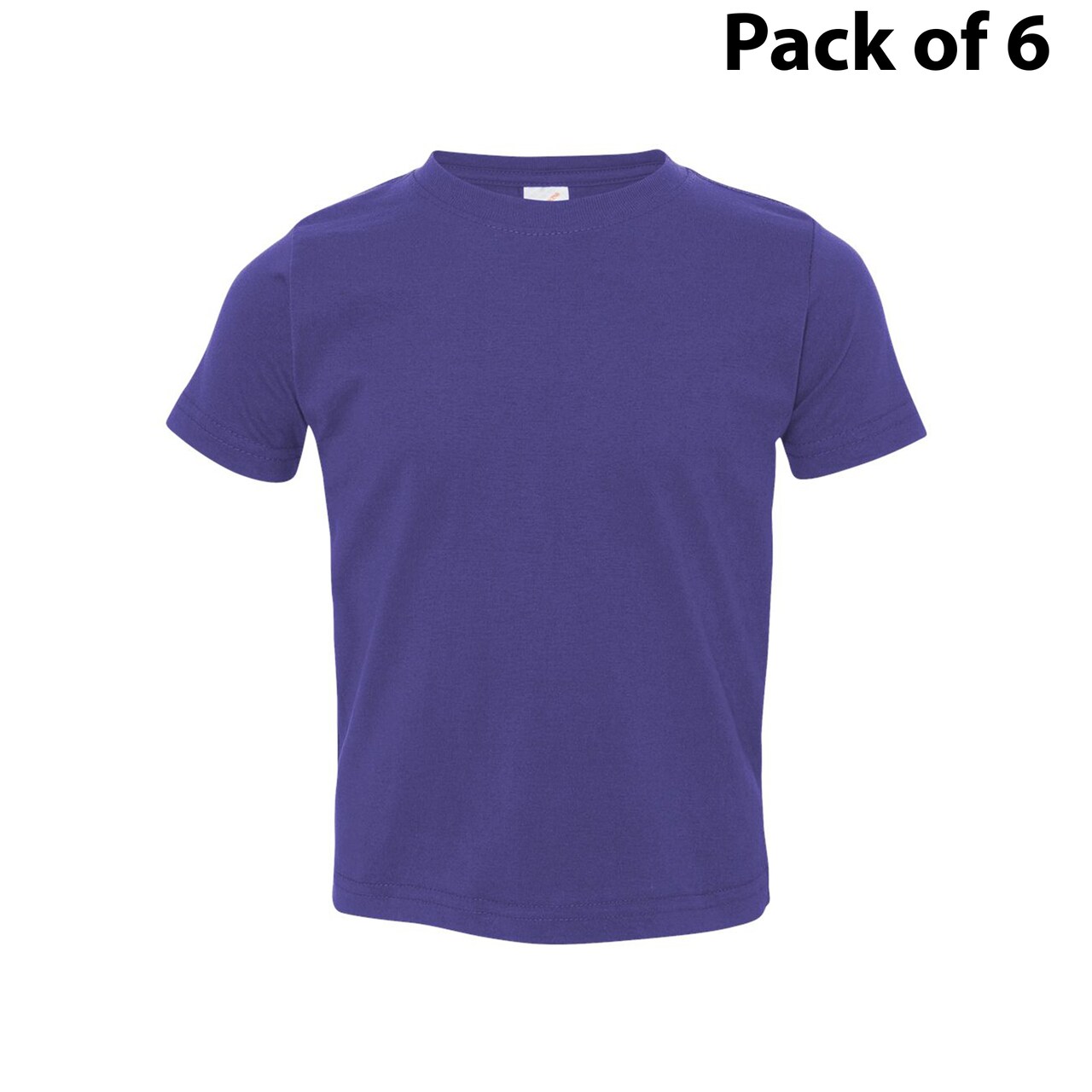 Rabbit Skins® Toddler Fine Jersey Crewneck Short Sleeve Tee - 3321